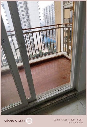 Balcony in 2 BHK Apartment at Gomti Nagar – for Rent