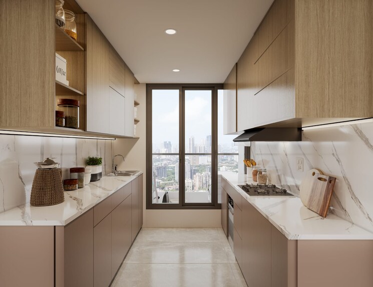 Kitchen, jalaram-shree-uma-heights 1 Bedroom 438 Sq.Ft. Apartment In Dombivli East Thane 8076378