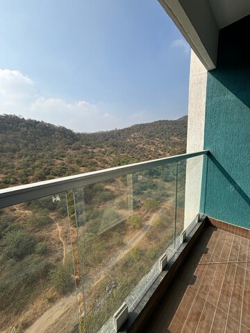 Balcony in 2 BHK Apartment at Pegasus Megapolis Serenity, Hinjewadi – for Rent