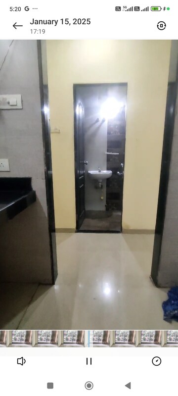 Bathroom in 1 BHK Apartment at Swagat Heights, Mira Road – for Rent