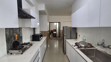 Kitchen in 3 BHK Apartment at Bhago Majra Road – for Rent
