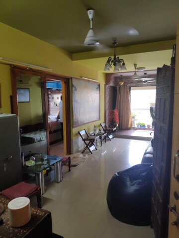 Living Room in 1 BHK Apartment at Hicons Residency, Bandra West – for Sale