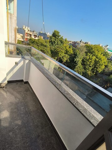 Balcony in 2 BHK Builder Floor at Malviya Nagar – for Rent