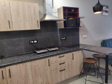 Kitchen in 1 BHK Apartment at Queens Plaza, Sector 43 – for Rent