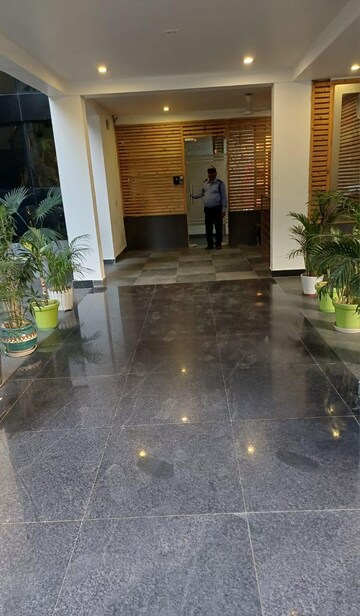 Balcony in 1 BHK Apartment at Queens Plaza, Sector 43 – for Rent