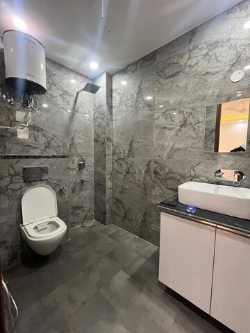 Bathroom in 2 BHK Builder Floor at Neb Sarai – for Rent