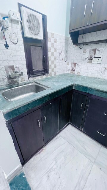 Kitchen in 3 BHK Builder Floor at Ansal Sushant Lok I, Sector 43 – for Rent