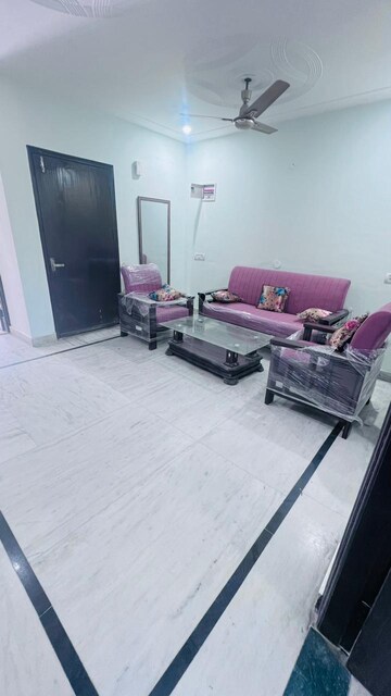 Living Room in 3 BHK Builder Floor at Ansal Sushant Lok I, Sector 43 – for Rent