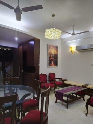 Living Room in 3 BHK Apartment at Kalkaji – for Rent