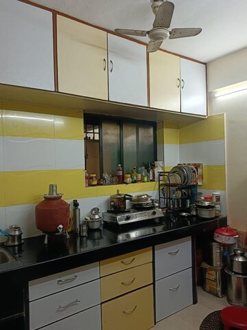 Kitchen in 1.5 BHK Apartment at Modern Pride Apartment, Ganesh Peth – for Sale