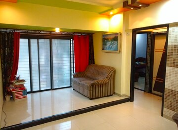 Living Room in 1 BHK Apartment at Panch Pakhadi – for Rent