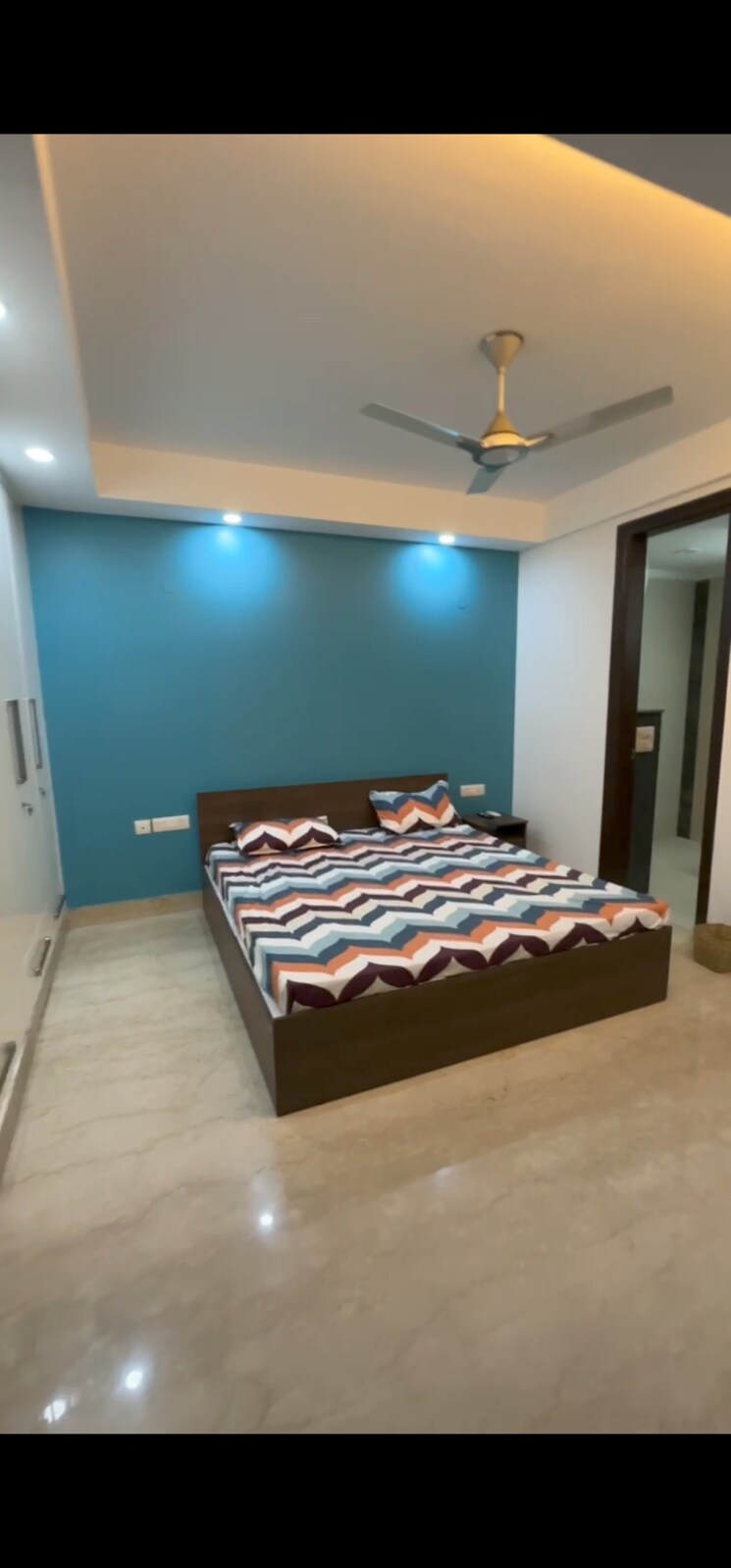 Bedroom, greater kailash ii 3 Bedroom 250 Sq.Yd. Builder Floor In Greater Kailash ii Delhi 8076651
