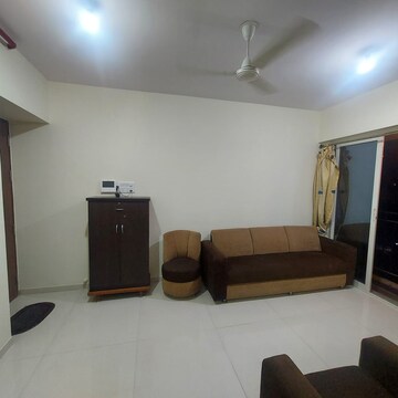 Living Room in 1 BHK Apartment at Vijay Orovia, Ghodbunder Road – for Sale