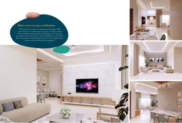 undefined, puppalaguda 3 Bedroom 1685 Sq.Ft. Apartment In Puppalaguda Hyderabad 8076679