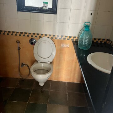 Bathroom in 3 BHK Apartment at Brahma Suncity, Wadgaon Sheri – for Rent