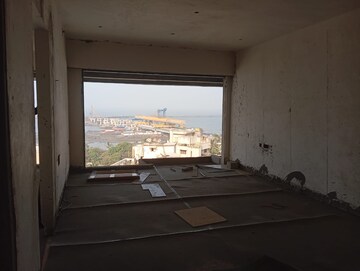 Living Room in 3 BHK Apartment at S Raheja Avisa, Bandra West – for Sale