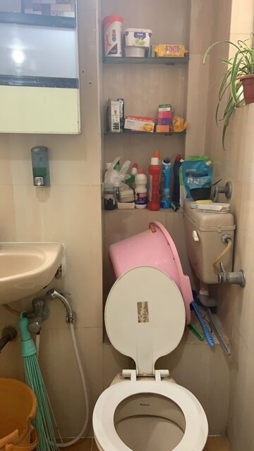 Bathroom in 1 BHK Apartment at Bandra West – for Sale