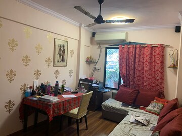 Living Room in 1 BHK Apartment at Bandra West – for Sale
