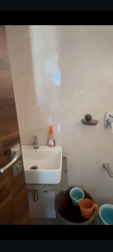 Bathroom in 2 BHK Apartment at Dimple 19 North, Kandivali West – for Rent