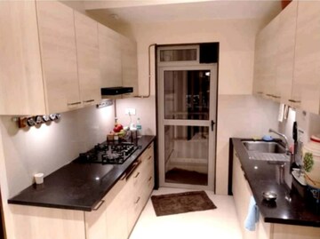 Kitchen in 2 BHK Apartment at Lodha Luxuria Priva, Majiwada – for Rent