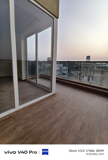 Balcony in 3.5 BHK Apartment at Sector 65 – for Rent