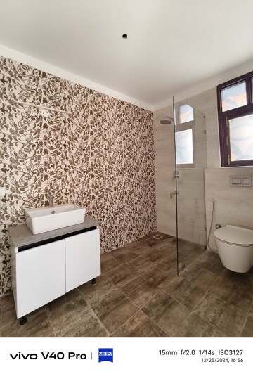 Bathroom in 3.5 BHK Apartment at Sector 65 – for Rent