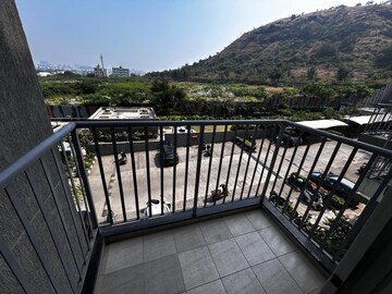 Balcony in 3 BHK Apartment at Godrej Hillside 2, Mahalunge – for Rent