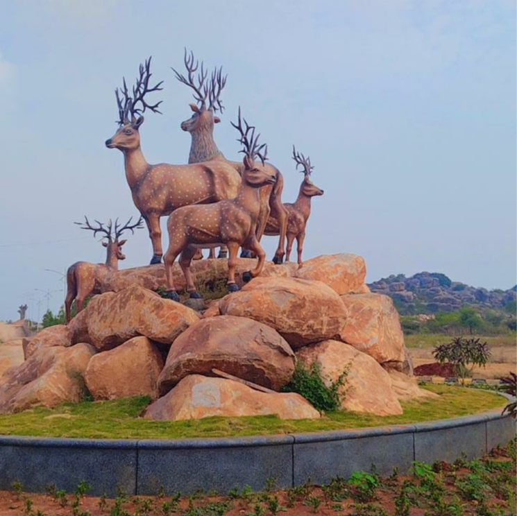 Garden, jb-serene-villas  170 Sq.Yd. Plot In Ibrahimpatnam Hyderabad 8076998