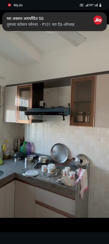 Living Room in 2 BHK Apartment at Dimple 19 North, Kandivali West – for Rent