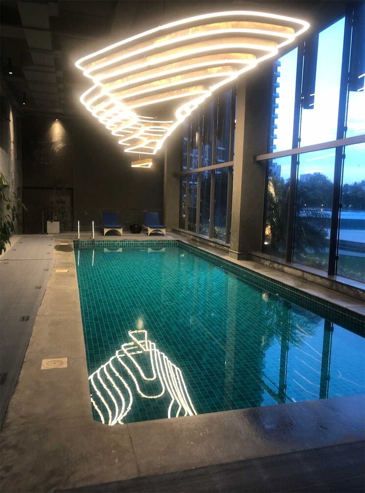 Swimming Pool, snn-clermont 4 Bedroom 3975 Sq.Ft. Apartment In Hebbal Bangalore 8077039