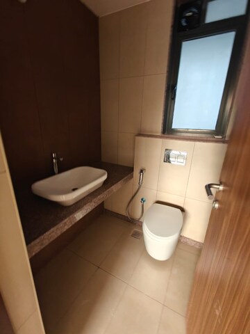 Bathroom in 2 BHK Apartment at Shapoorji Pallonji Vicinia, Powai – for Rent