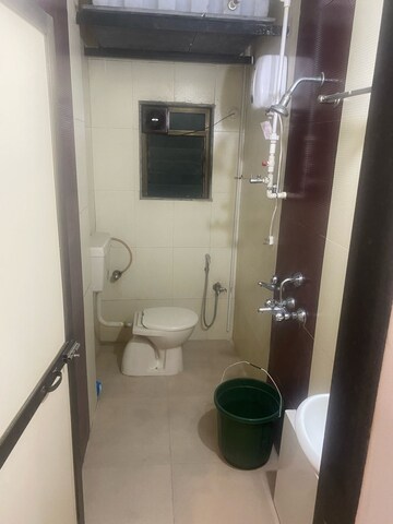 Bathroom in 2 BHK Apartment at Om Sai Plaza, Ghodbunder Road – for Rent