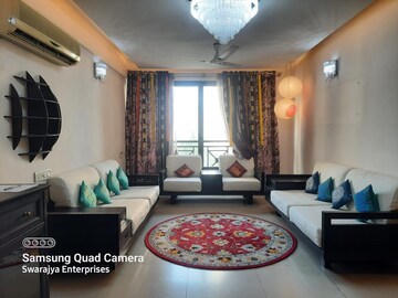 Living Room in 3 BHK Apartment at Hiranandani Garden Brentwood, Powai – for Rent