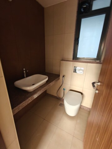 Bathroom in 2 BHK Apartment at Shapoorji Pallonji Vicinia, Powai – for Rent