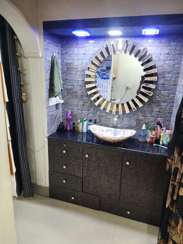 Living Room in 3 BHK Apartment at ISM House, Kandivali East – for Rent