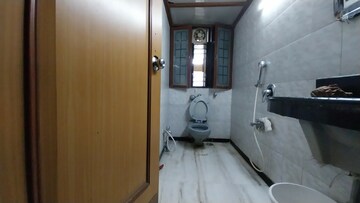 Bathroom in 1 BHK Apartment at Velentine Tower, Goregaon East – for Rent