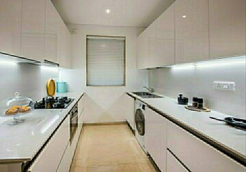 Kitchen in 4 BHK Apartment at Oberoi Realty Woods, Goregaon East – for Sale