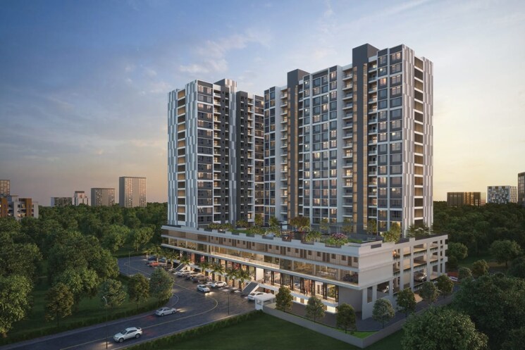 Exterior View, gandharv-the-high-gates 3 Bedroom 1216 Sq.Ft. Apartment In Hadapsar Pune 8077317