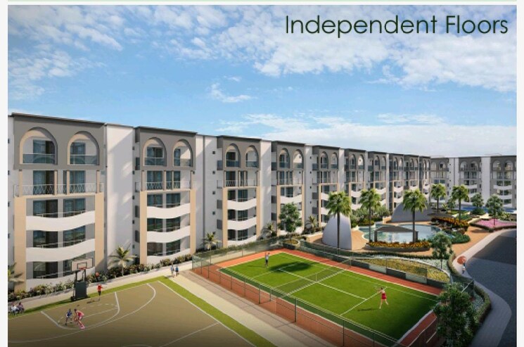 Exterior View, nimbus-the-palm-village 3 Bedroom 2150 Sq.Ft. Apartment In Sector 22a Yamuna Expressway Greater Noida 8077403