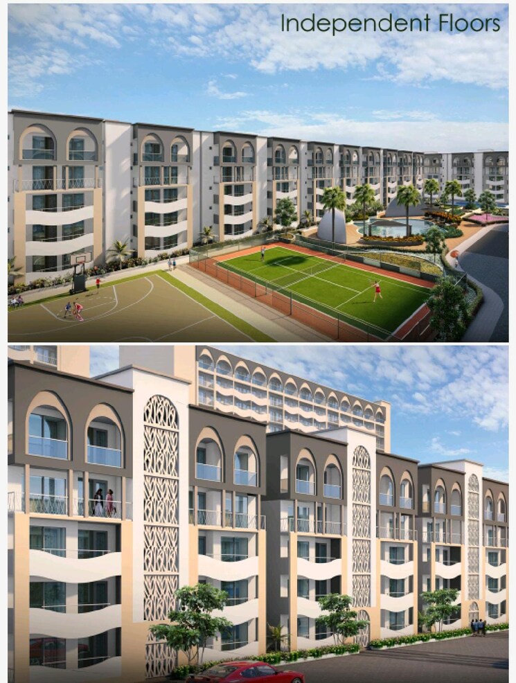 Exterior View, nimbus-the-palm-village 3 Bedroom 2150 Sq.Ft. Apartment In Sector 22a Yamuna Expressway Greater Noida 8077403