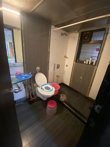 Bathroom in 3 BHK Apartment at Dipti Flora Khar West, Khar West – for Rent