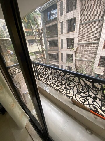 Balcony in 3 BHK Apartment at Dipti Flora Khar West, Khar West – for Rent