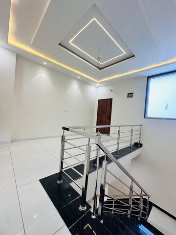 Staircase in 4 BHK Villa at Mansarovar Extension – for Sale
