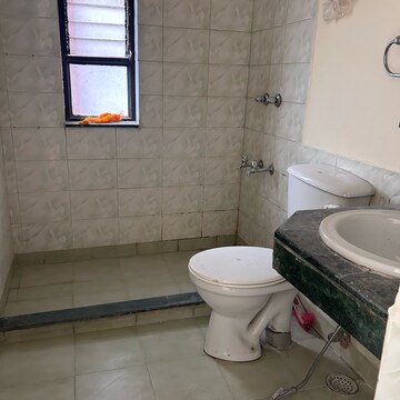 Bathroom in 3.5 BHK Apartment at Unitech Palms, South City 1 – for Rent