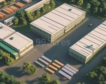  Industrial Plot – Exterior View View at Signature Global City of Colours, Nh 8 - for Sale