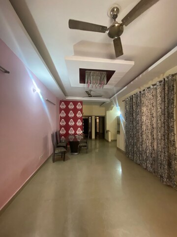 Living Room in 3 BHK Builder Floor at Dhakoli Village – for Rent