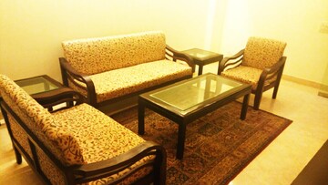 Living Room in 3 BHK Builder Floor at Greater Kailash I – for Rent