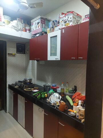 Kitchen in 2 BHK Apartment at Vinay Unique Sky, Virar West – for Rent