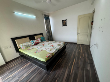 Bedroom in 3 BHK Apartment at Sushma Elite Cross, Dhakoli Village – for Sale