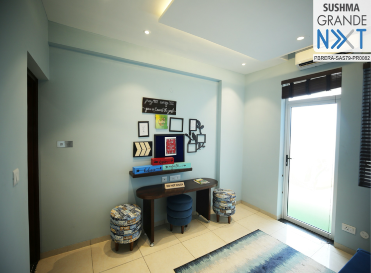 Bedroom, sushma-grande-nxt 3 Bedroom 1650 Sq.Ft. Apartment In Ghazipur Zirakpur 8077657